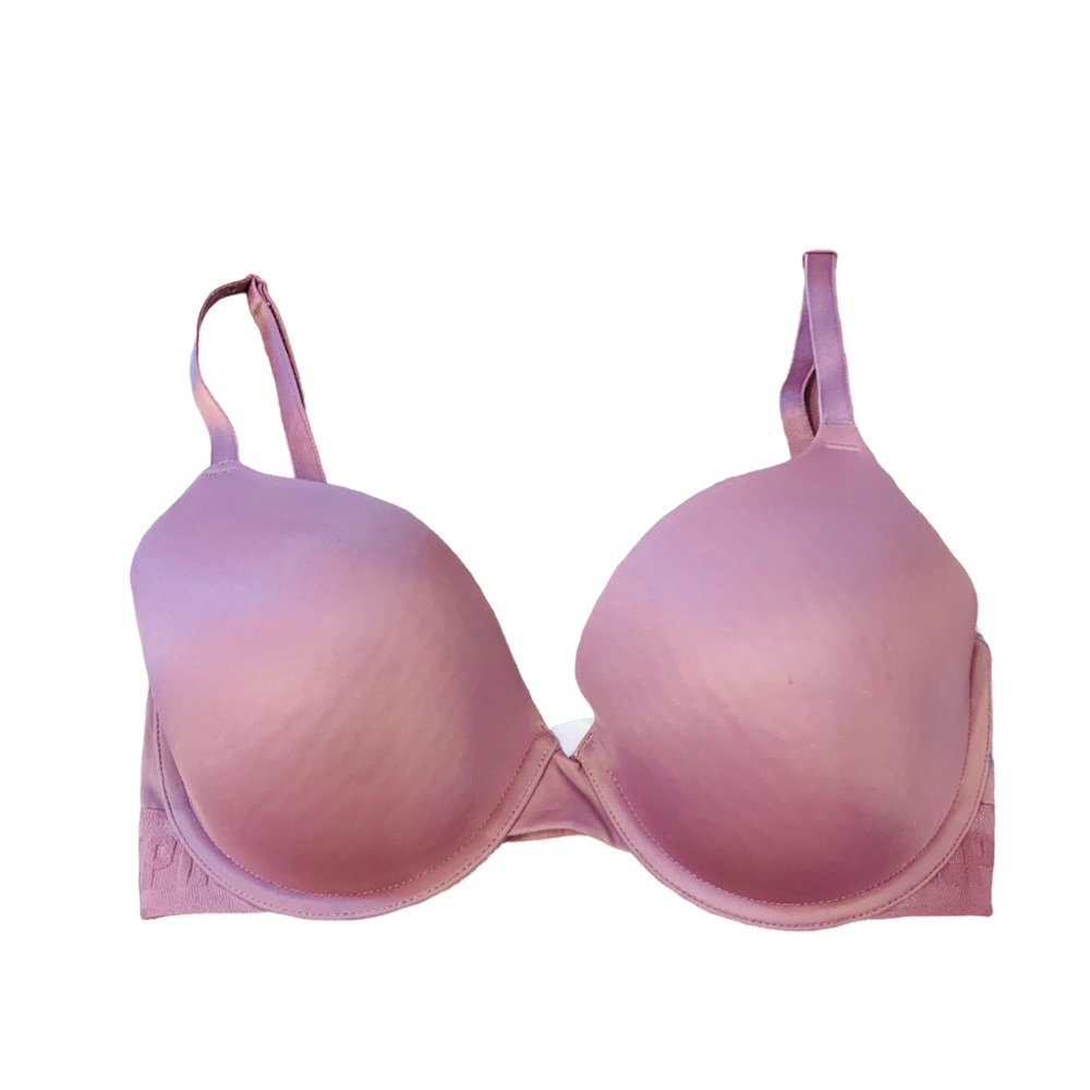 PINK Victoria's Secret Wear Everywhere T shirt Lightly Lined Bra 32DD 3220